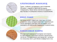 Матрас Sleep A Lot BERTRANN Holt S500 med