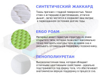Матрас Sleep A Lot GALAHAD Mitford S500 min